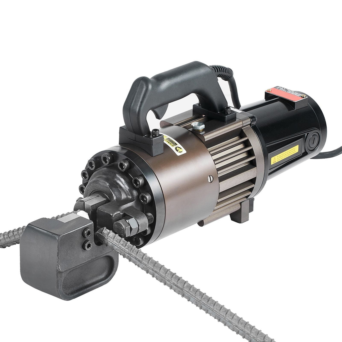 Electric Hydraulic Rebar Cutter, 2300W Portable Rebar Cutter, Cutting up to 1.26 Inch (5-32mm) Rebar within 4.5 Seconds, High Power Steel Rebar Cutter with Oil Can Rich Accessories,Black RC-32