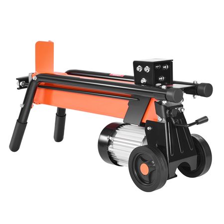 Electric Log Splitter, 6.5 Tons Electric Wood Splitter, 1500W 15 Amp Motor, Portable Firewood Splitting Machine with 6" Wheels, Wood Splitters for Forestry Harvesting, Efficient & Secure