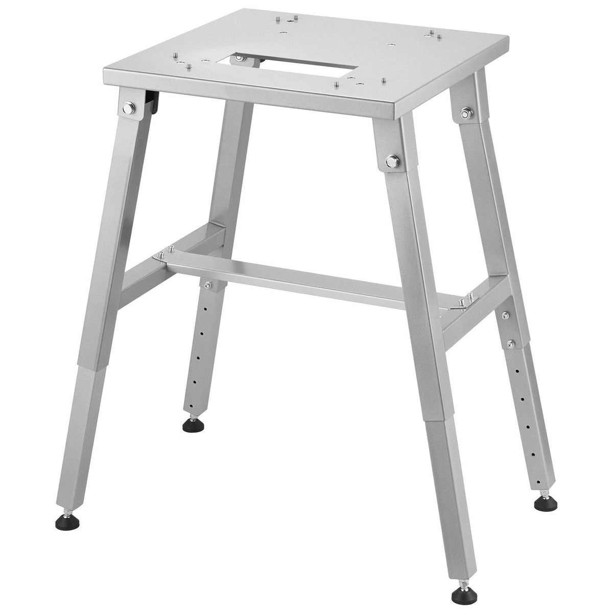 Electric Meat Bandsaw Stand, Floor Stand with Adjustable Height, Stable H-Shaped Frame, Anti-Slip Foot Pads, for Our Bone Saw Machine, Compatible with Models BS-130 & BS-250