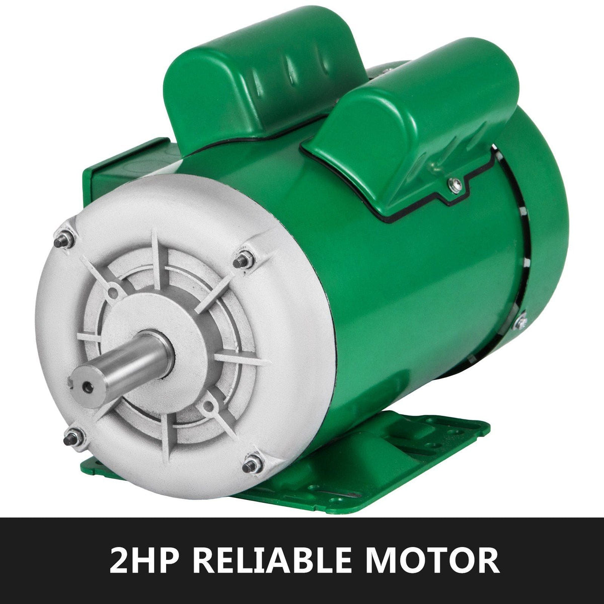 Electric Motor NEMA Farm Duty 2 HP 1725RPM 145T 1PH 7/8" Shaft TEFC 115/230V