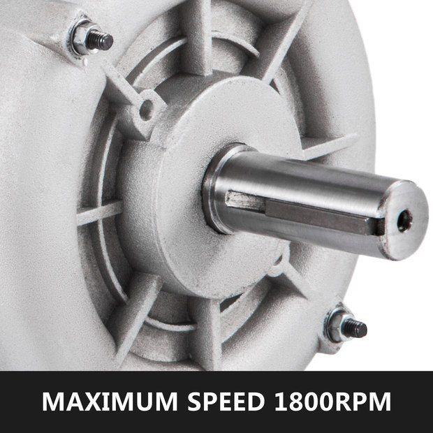 Electric Motor NEMA Farm Duty 2 HP 1725RPM 145T 1PH 7/8" Shaft TEFC 115/230V