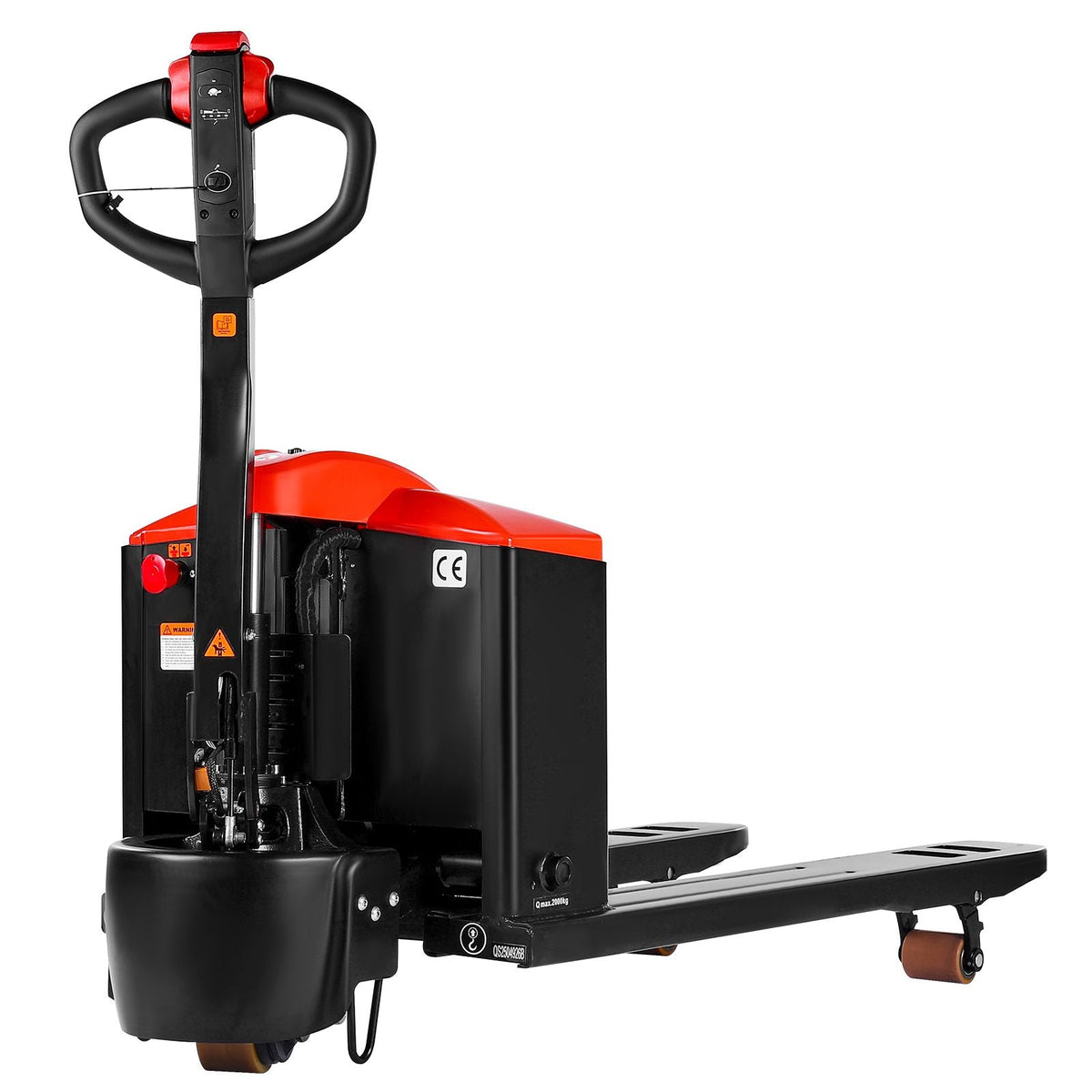 Electric Pallet Jack, 4400 lbs Load Capacity, Lithium Battery Powered Pallet Jack Truck with 48L x 27W Inch Forks for Material Handling, Suitable for Warehouse, Supermarket, Manufacturing