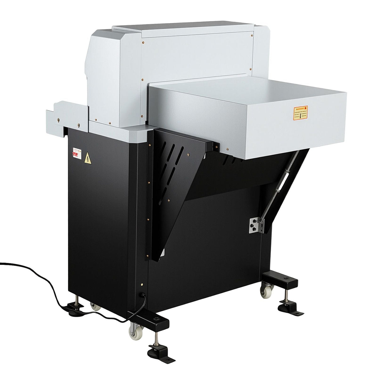 Electric Paper Cutter, 1100W Heavy Duty Paper Cutter Machine With 20.28 in Cutting Width, 3.15 in Cutting Thickness, Electric Guillotine Trimmer with Casters and 7 in Touchscreen, for Print Shop