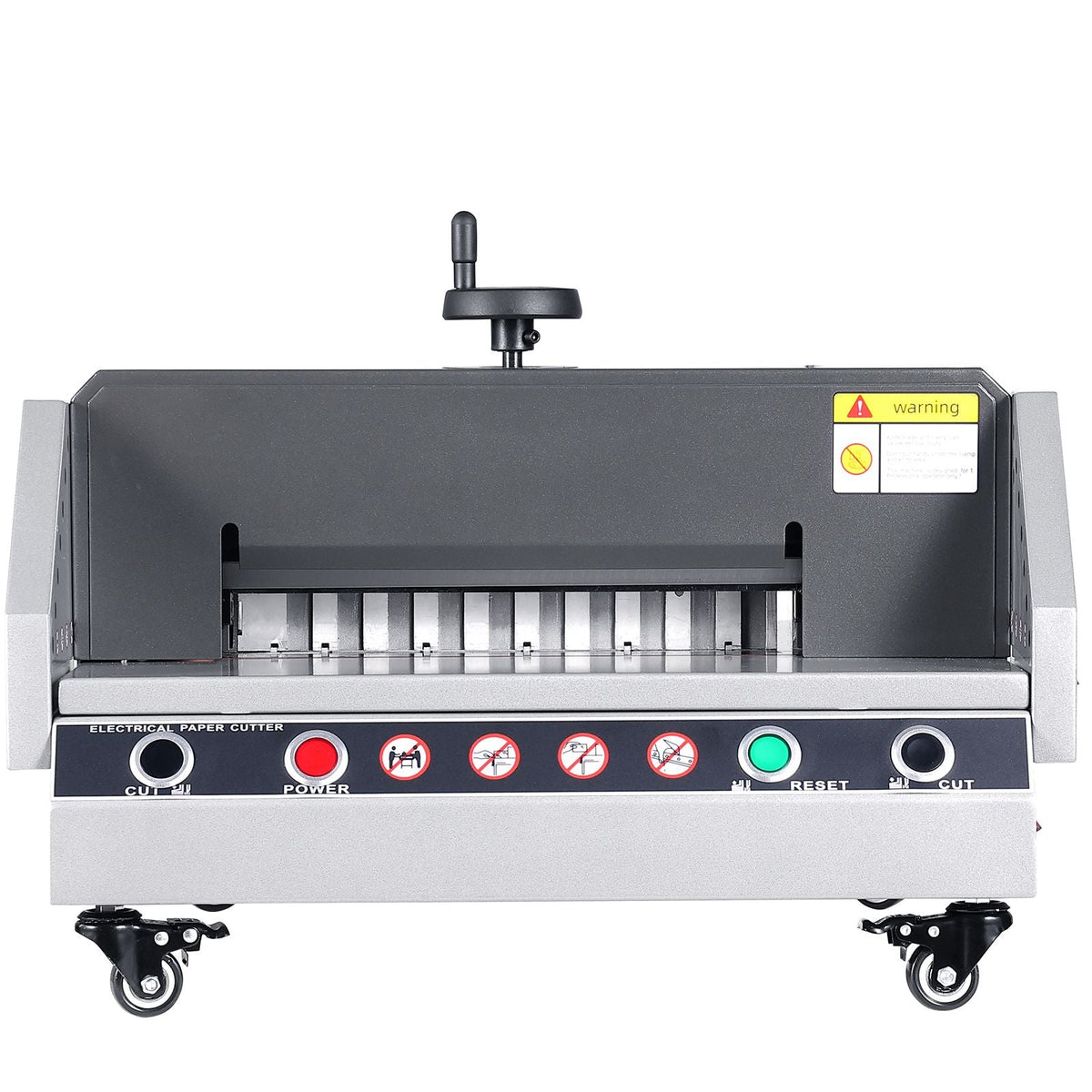 Electric Paper Cutter, 13" /330.2mm Cutting Width, 1.57"/40mm Cutting Thickness, Desktop Paper Cutting Machine with Button Control, Electric Paper Trimmer for Office, School, Printing Plant