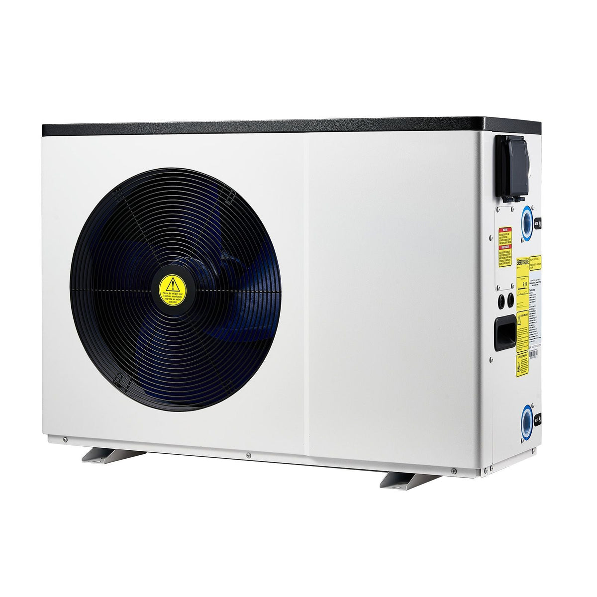 Electric Pool Heat Pump, 35830 BTU, Pool Heaters for 6605-13209GAL Above and In Ground Pools, Low Noise, Heating and Cooling Highly Efficient & Energy-Saving Pool Water Heater AC208-230V 60Hz