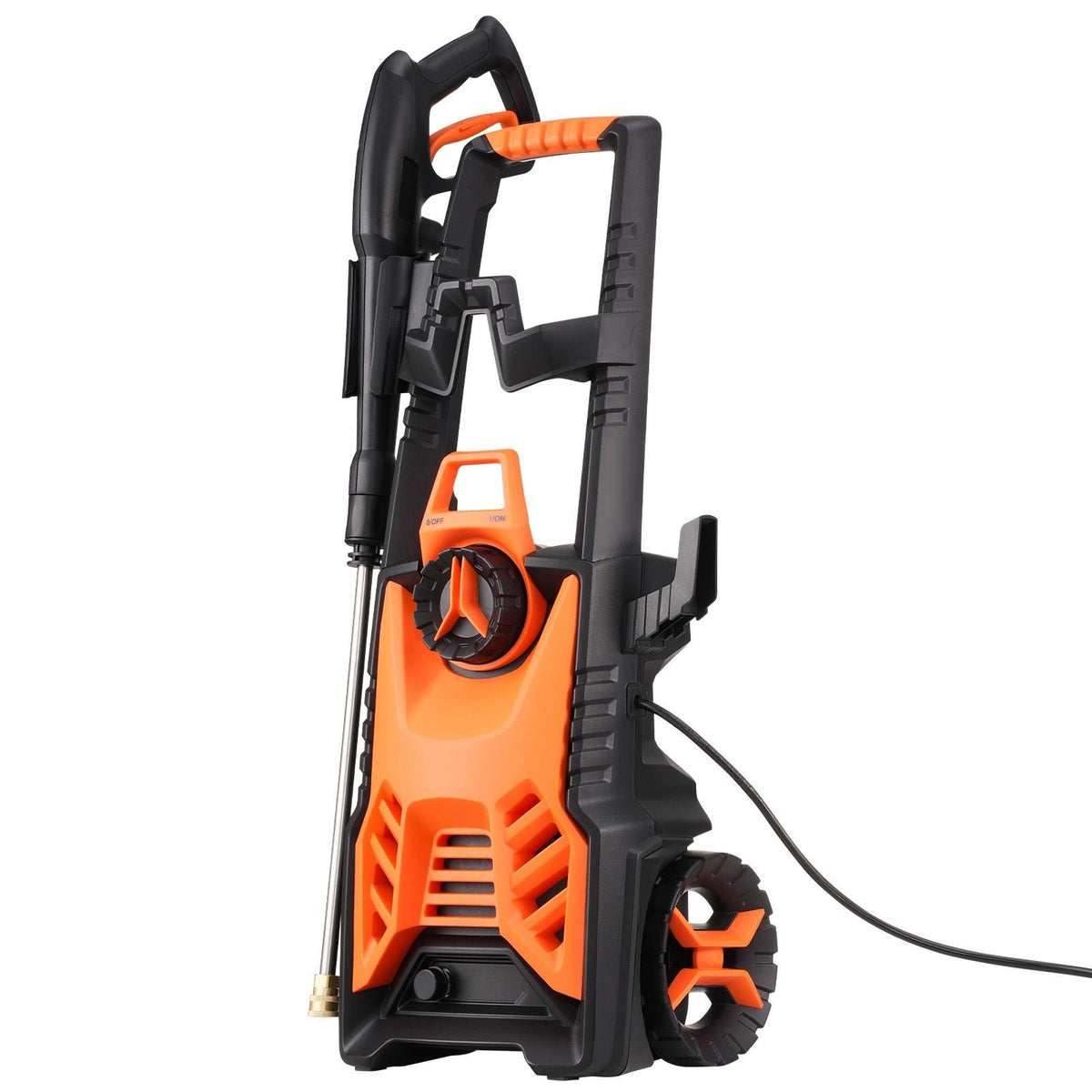Electric Pressure Washer, Max 4500 PSI and 3.2 GPM, High Power Pressure Cleaning Machine with 4 Quick Connect Nozzles and a Foam Cannon, Ideal for Cars/Fences/Driveways/Patios/Home Cleaning
