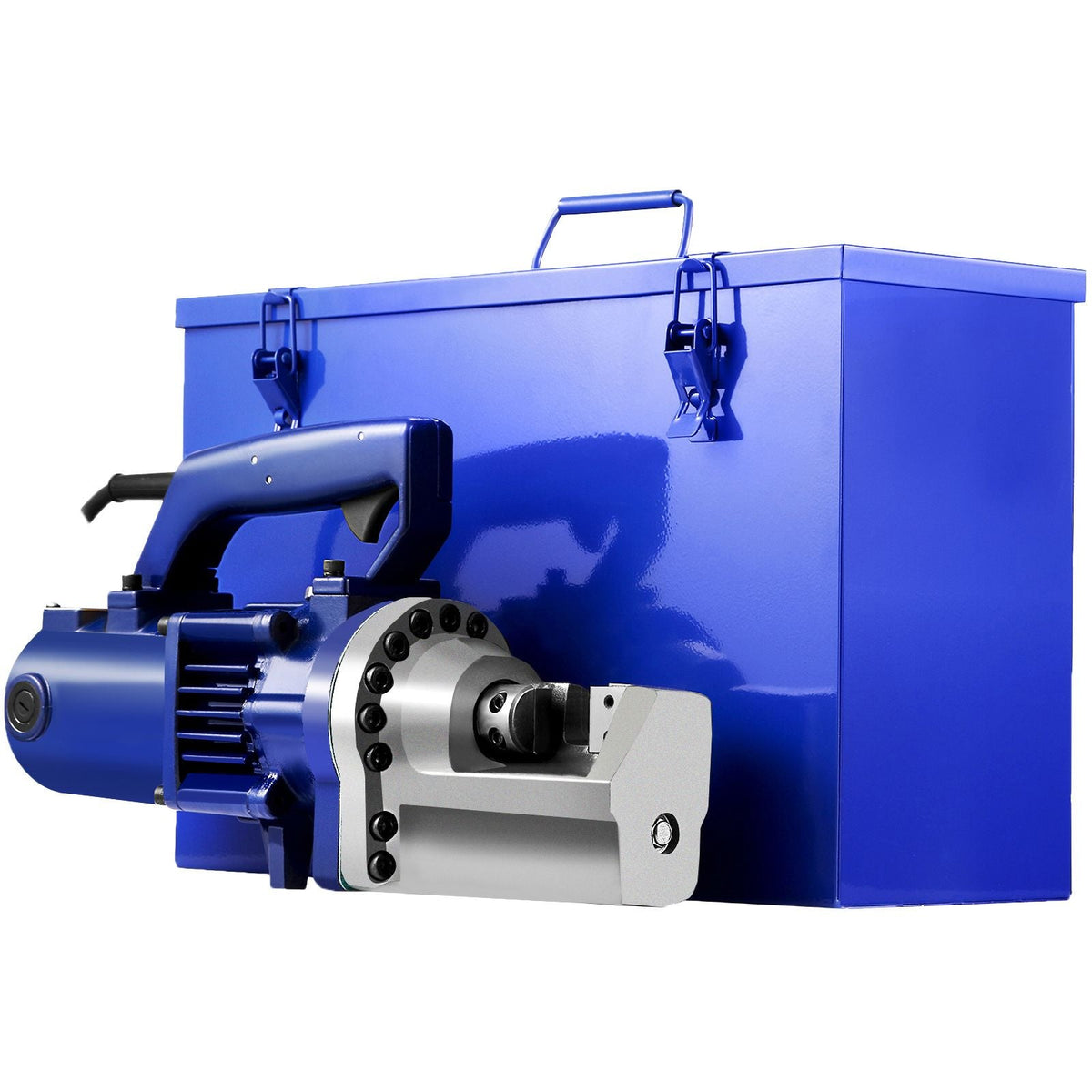 Electric Rebar Cutter, 1350W Portable Electric Hydraulic Rebar Cutter, Cutting up to 7/8 Inch #7 4-22mm Rebar within 4.5 Seconds,110V,with Easy to Carry Stainless Box