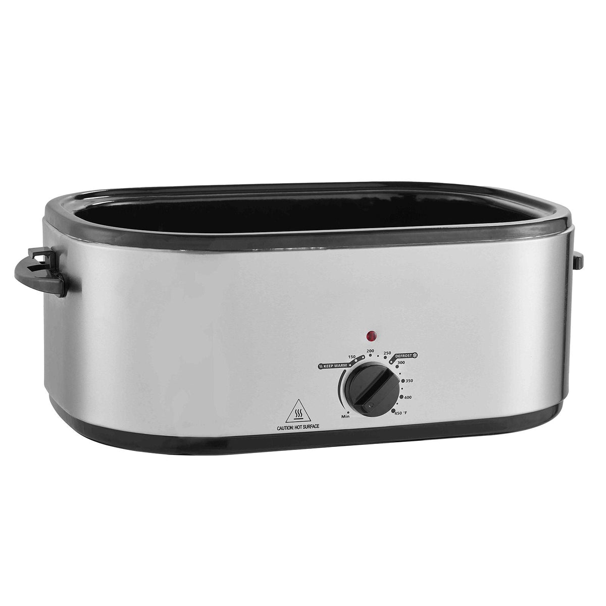 Electric Roaster Oven, 26 QT Turkey Roaster Oven with Self-Basting Lid, 1450W Roaster Oven with Defrost & Warm Function, Adjustable Temperature, Removable Pan & Rack, Fits Turkeys Up to 30LBS