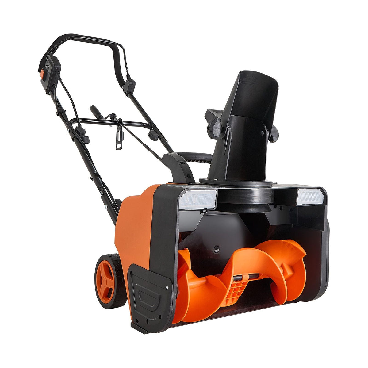 Electric Snow Blower, 20 inch 15A Corded Snow Thrower with Dual LED Headlights & 180° Rotating Chute, 25FT Throwing Distance, 12" Depth Clearing, Walk-Behind Snowblower for Driveway Sidewalk
