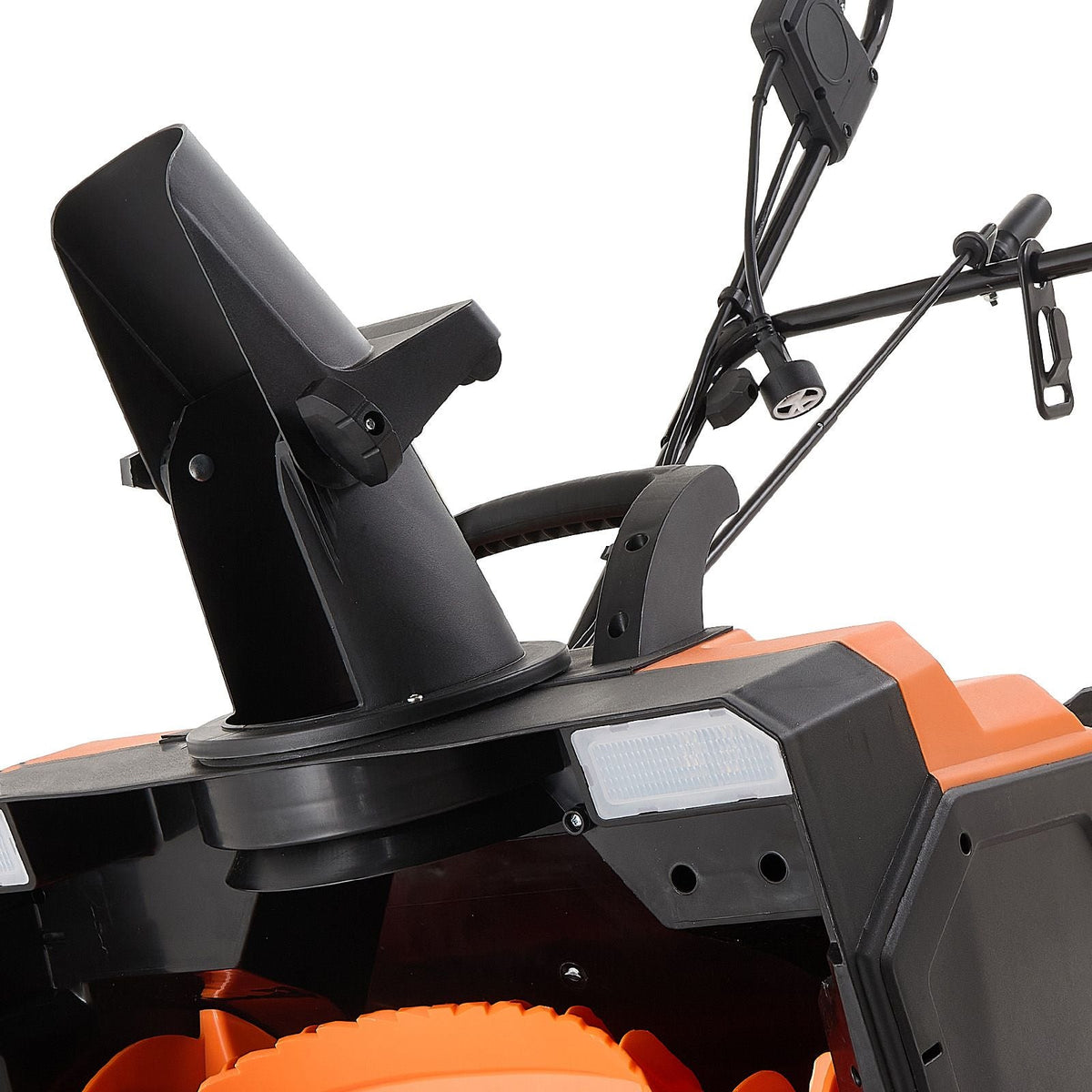 Electric Snow Blower, 23 inch 15A Corded Snow Thrower with Dual LED Headlights & 180° Rotating Chute, 25FT Throwing Distance, 12" Depth Clearing, Walk-Behind Snowblower for Driveway Sidewalk