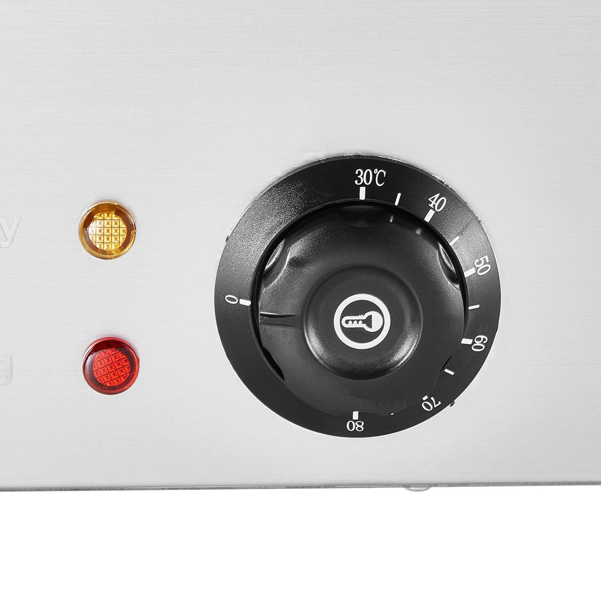Electric Soup Warmer, Two 6.34QT Stainless Steel Round Pot with 86~185 Fahrenheit Adjustable Temp, 1200W Commercial Bain Marie Compatible with Pans, Soup Station for Restaurant, Buffet