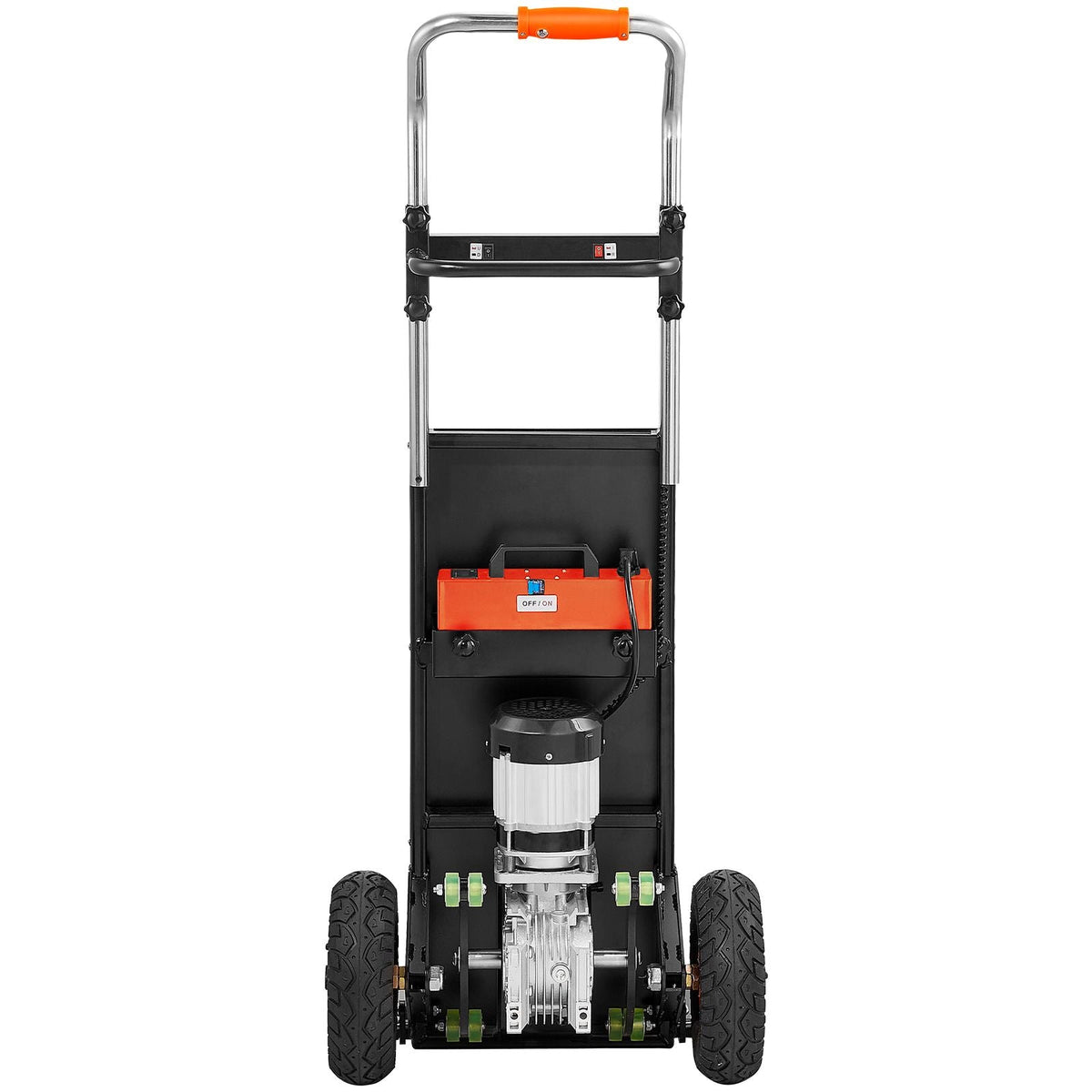 Electric Stair Climbing Dolly, 880lbs Electric Stair Climbing Hand Trucks with 157.5in Rope & Extendable Handle, Heavy Duty Stair Climber for Warehouse Logistics, Moving Furniture(Black)