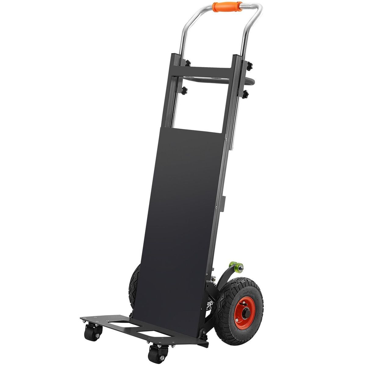 Electric Stair Climbing Dolly, 880lbs Electric Stair Climbing Hand Trucks with 157.5in Rope & Extendable Handle, Heavy Duty Stair Climber for Warehouse Logistics, Moving Furniture(Black)