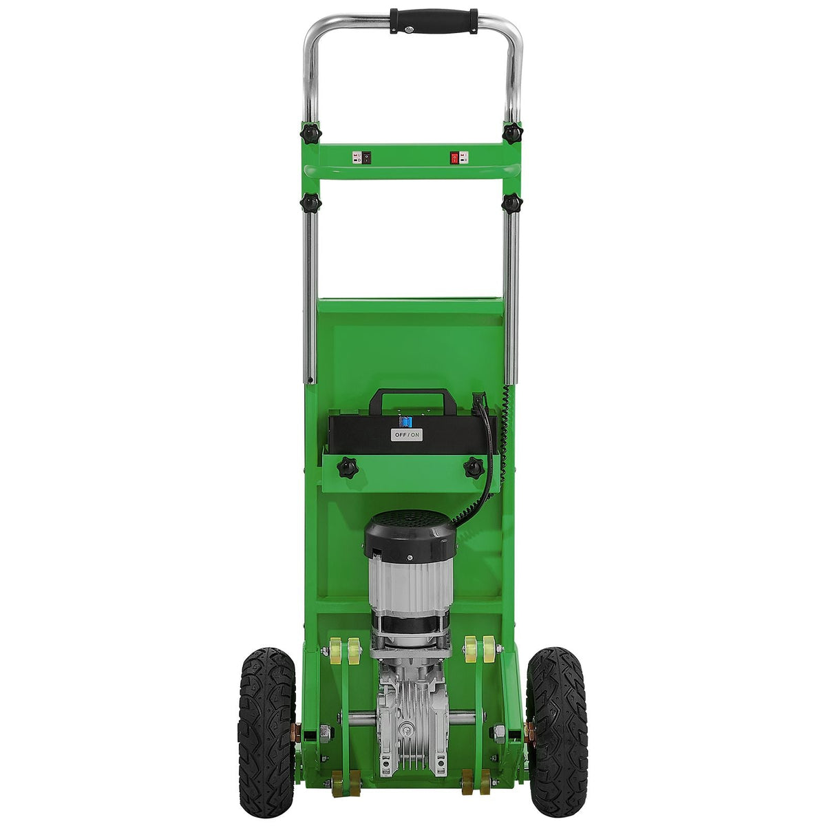 Electric Stair Climbing Dolly, 880lbs Electric Stair Climbing Hand Trucks with 157.5in Rope & Extendable Handle, Heavy Duty Stair Climber for Warehouse Logistics, Moving Furniture(Green)