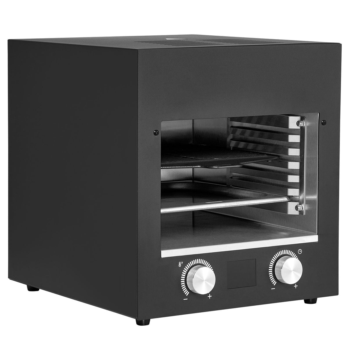 Electric Steak Grill, 1800W Smokeless Infrared Electric Broiler, 1450 Fahrenheit Stainless Steel Steak Cooker with 6-Tier Adjustable Rack, Electric Infrared Grill for BBQ, Toast, Grill, Indoor