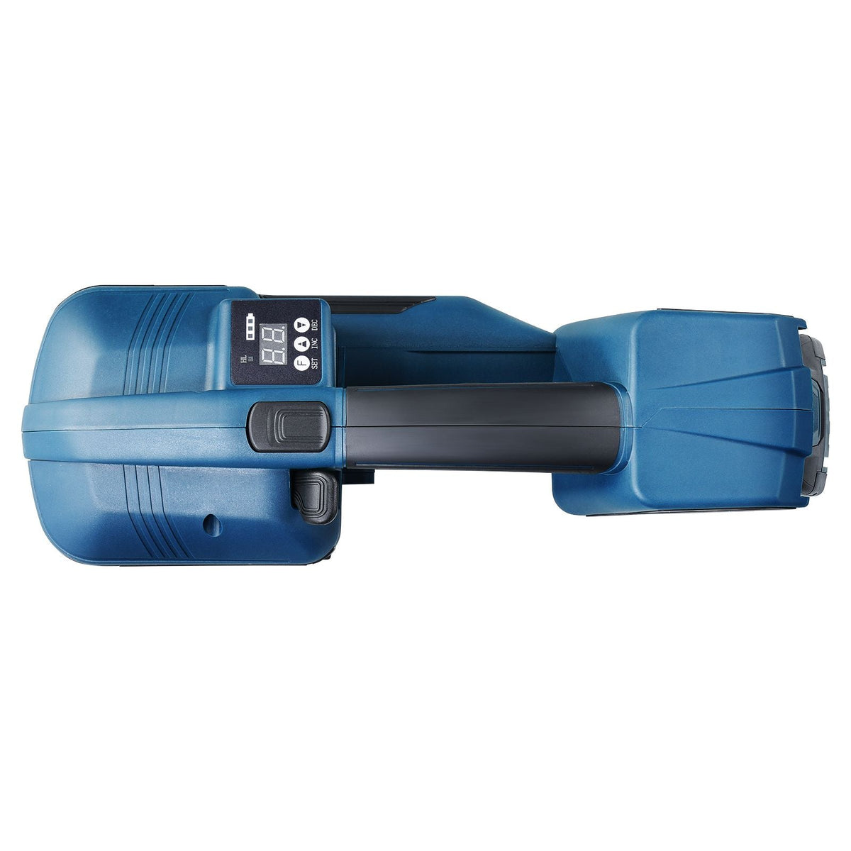Electric Strapping Machine, for 0.35"-0.63" PP PET Straps, Portable Electric Banding Tool with Digital Display, 2 x 4000mAh Battery Powered Automatic Strapping Tool for Packaging Box Pallet