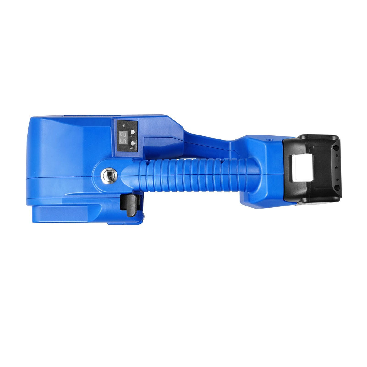 Electric Strapping Machine, for 0.35"-0.63" PP PET Straps, Portable Electric Banding Tool with Digital Display, 2 x 5000mAh Battery Powered Automatic Strapping Tool for Packaging Box Pallet