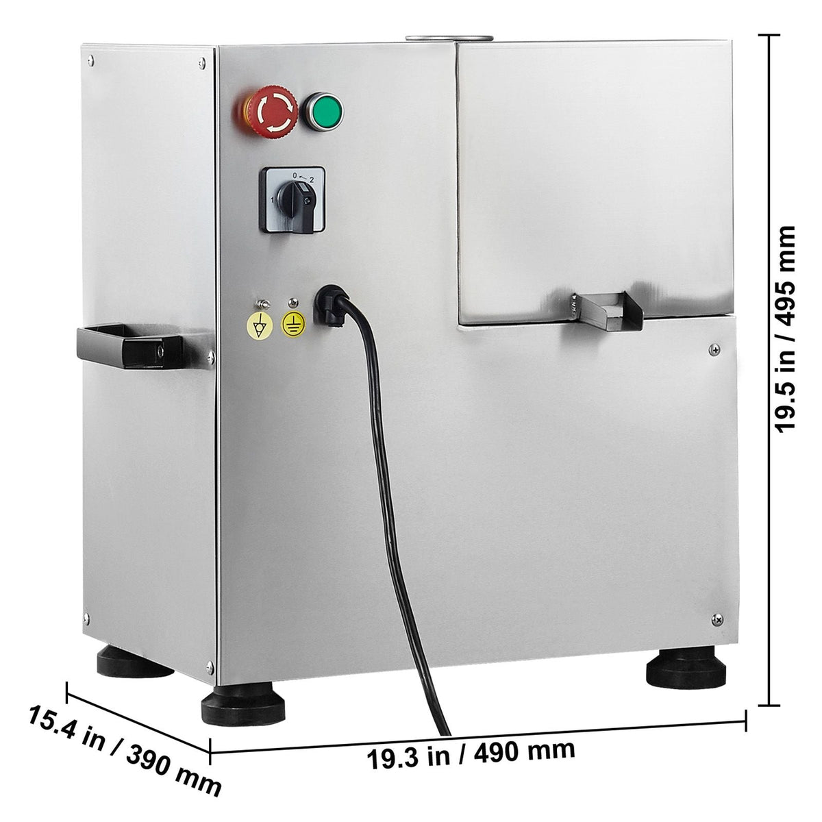 Electric Sugar Cane Juicer, 800W Sugarcane Juicer Machine with 661LBS/H High Output, 4 Stainless Steel Roller, Auto Roller Pressure Adjustment Sugarcane Juice Press Extractor for Home/Commercial