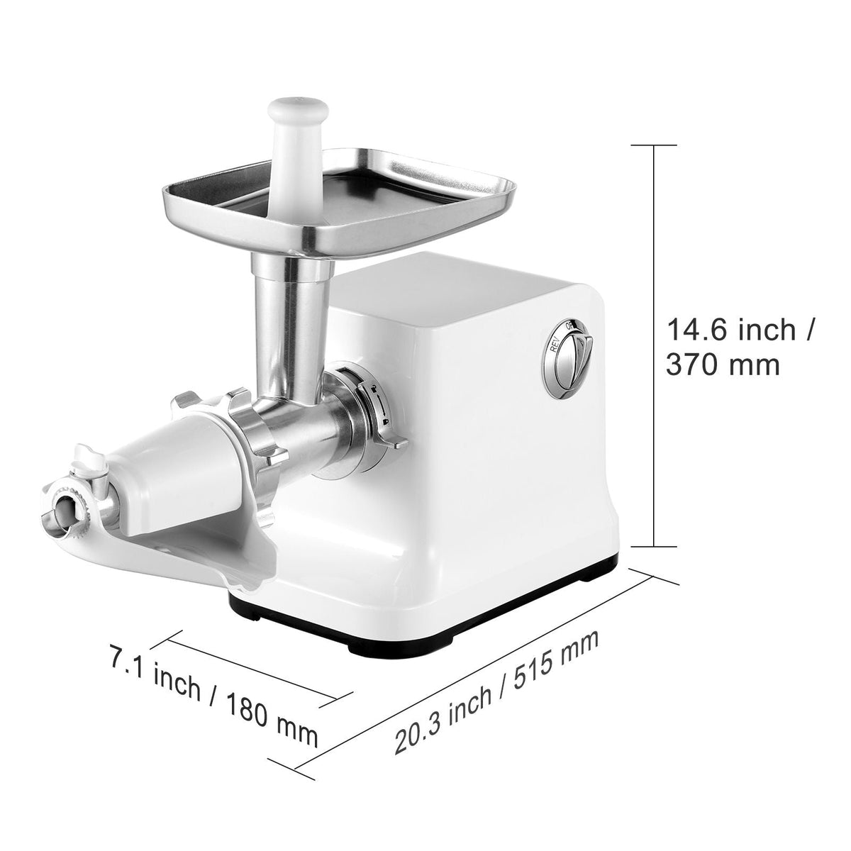 Electric Tomato Strainer, 700W Tomato Sauce Maker Machine, 5.5 LBS/Min Food Strainer and Sauce Maker, Pure Copper Motor Food Mill with Reverse Function for Tomato Strawberry Blueberry Sauce