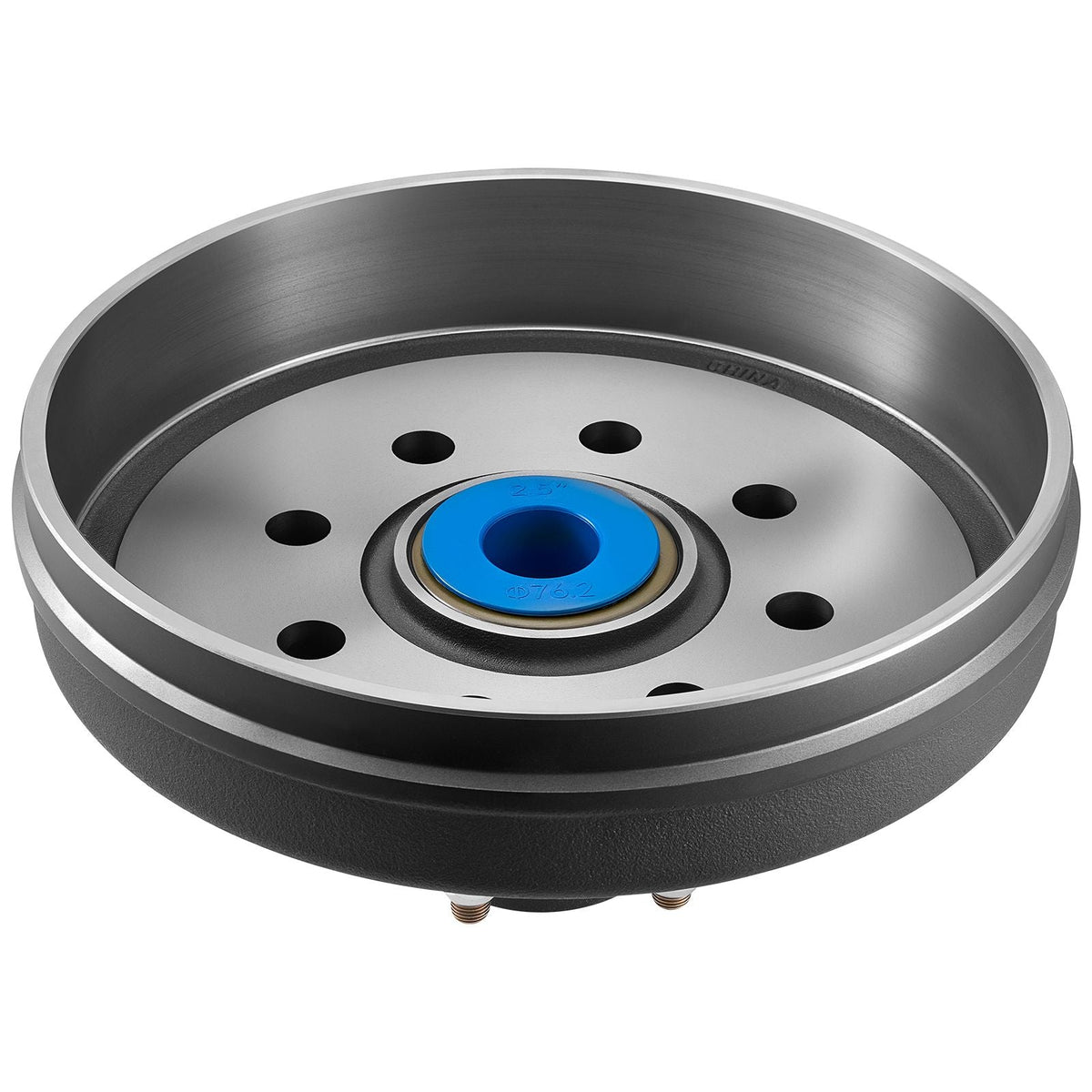 Electric Trailer Brake Drum, 1 Pack, 8-Hole on 4-Inch Bolt Circle Brake Drum for 7000 lbs Trailer Axles, Long Service Life, Replacement of 12 Inch Brake Hub Drums Assembly for Trailers, RVs