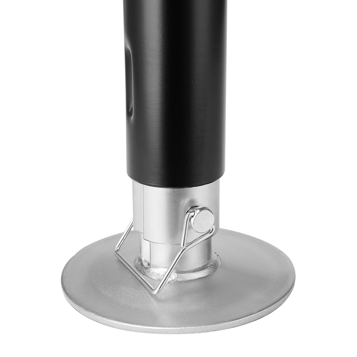 Electric Trailer Jack, 5000 lbs, Heavy Duty RV Electric Power Tongue Jack with 7-pin Connector, Manual Crank Handle & Weatherproof Jack Cover, 10"-28.3" Lift, for Trailers, Campers & RVs, Black