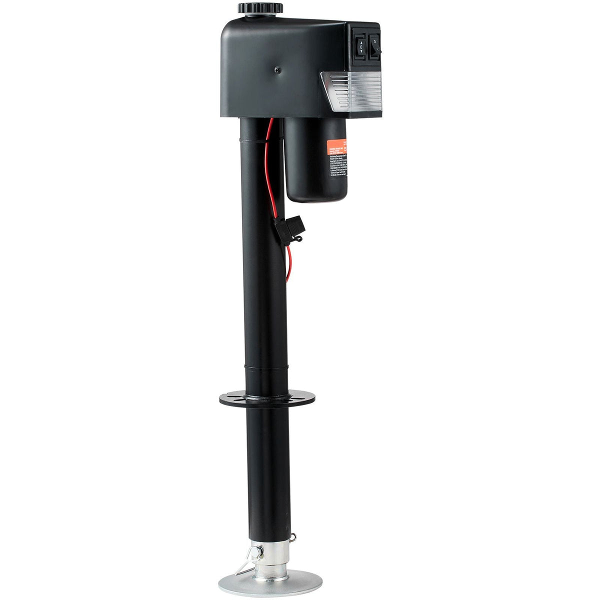 Electric Trailer Jack, Power Tongue Jack Weight Capacity 3500 lbs, 9.84"-33.85" Electric Tongue Jack with Waterproof Cover for Lifting RV Trailer, Horse Trailer, Utility Trailer, Yacht Trailer