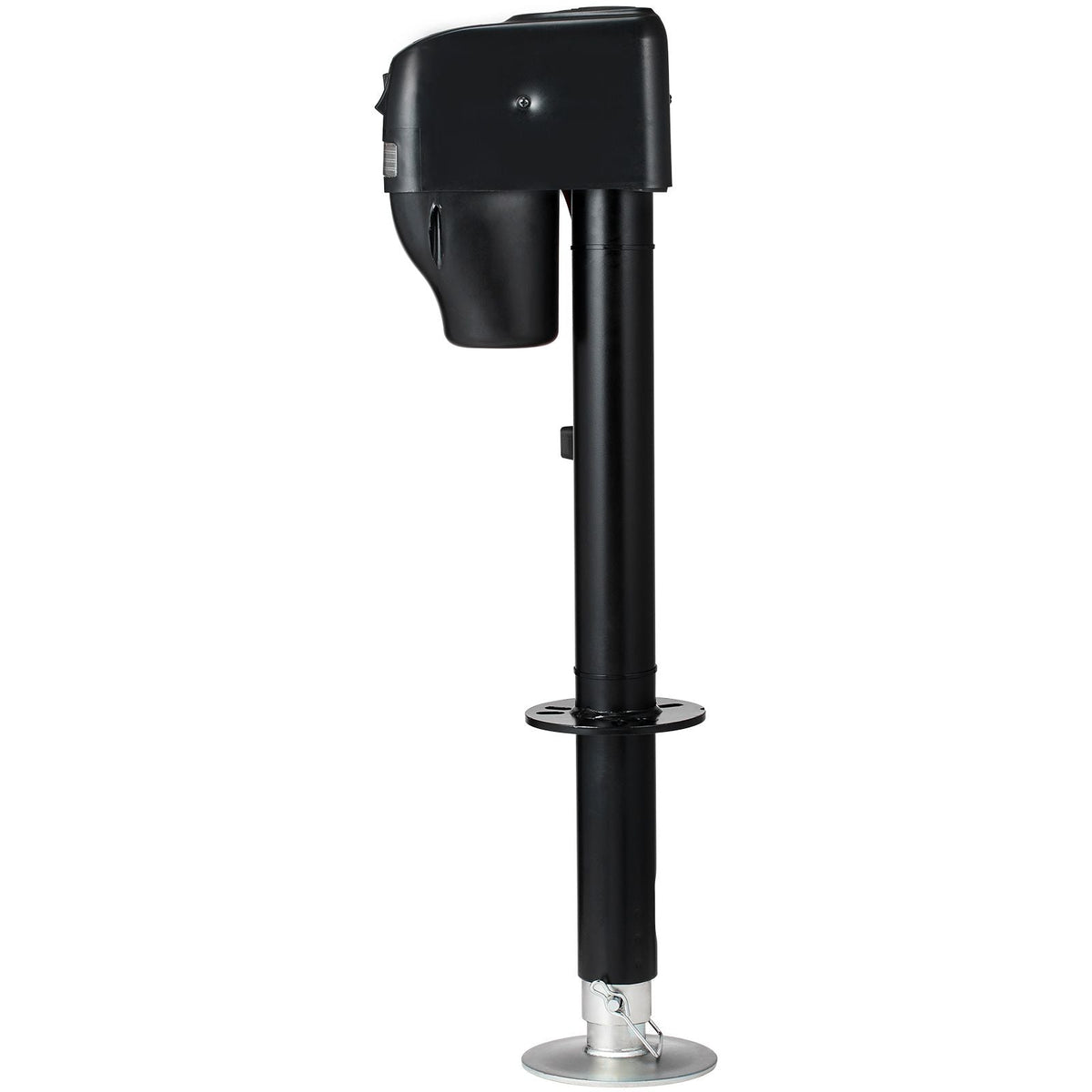 Electric Trailer Jack, Power Tongue Jack Weight Capacity 4000 lbs, 9.84"-33.85" Electric Tongue Jack with Waterproof Cover for Lifting RV Trailer, Horse Trailer, Utility Trailer, Yacht Trailer