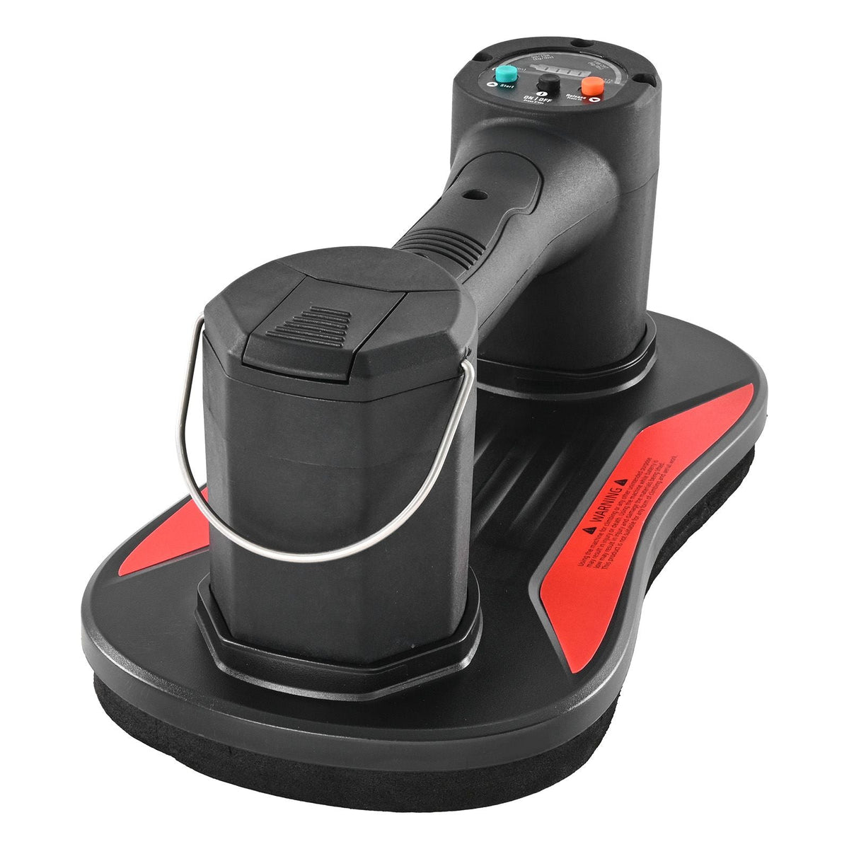 Electric Vacuum Suction Cup, 375 lbs Max Lifting Capacity, Vacuum Glass Lifter with Digital Display, Heavy Duty Tile Suction Cup Tool for Lifting Tile, Granite, Wood, Paver, Drywall, Windows