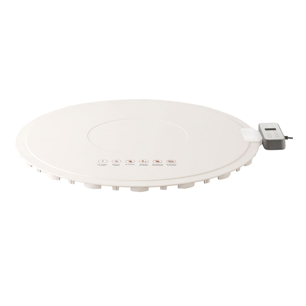 Electric Warming Tray, Food Warming Mat for Buffet, Rollable & Portable Silicone Food Warmer with 4 Adjustable Temperature Settings, Auto Shut-Off & Child Lock, Perfect for Parties, Catering