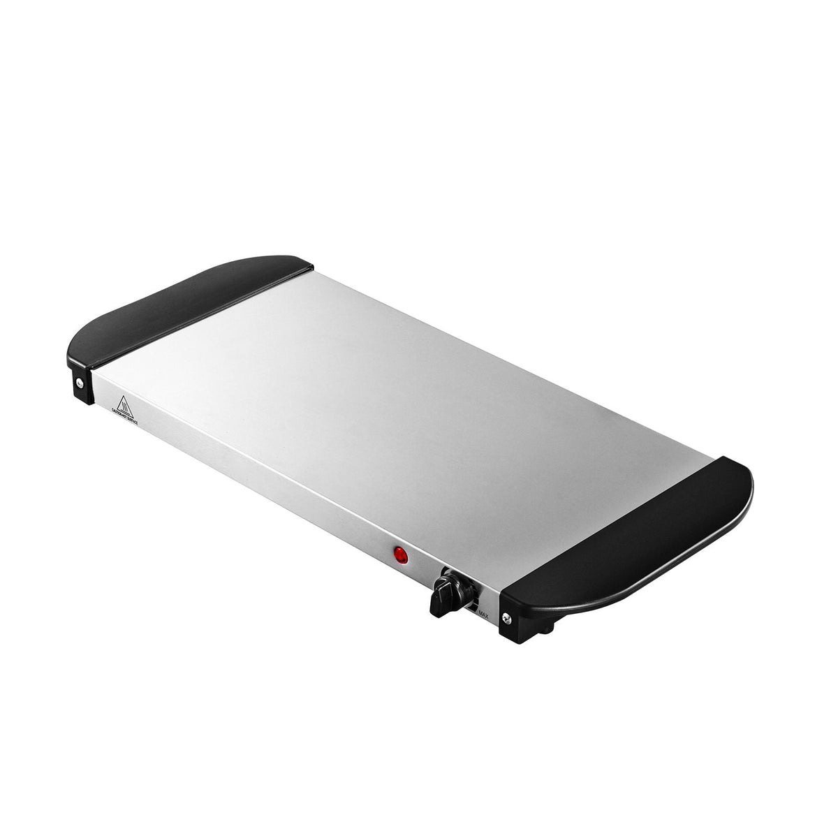 Electric Warming Tray, Food Warming Trays for Buffet, Warming Trays with Adjustable Temperature Control, Portable Stainless Steel Food Warmer, Hot Plate Perfect for Parties, Catering, Holidays