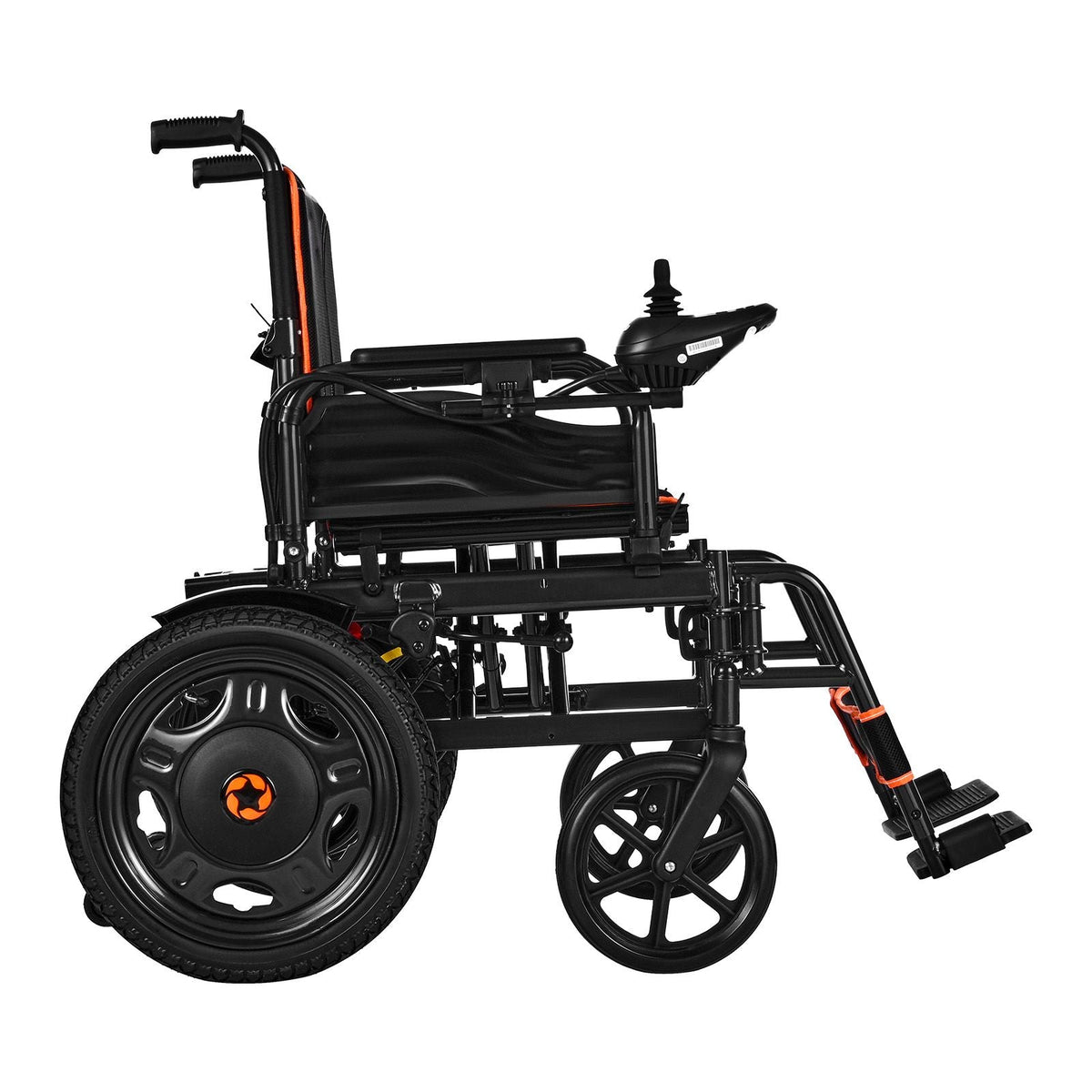 Electric Wheelchair for Adults, 265lbs Capacity, Foldable & Lightweight Motorized Wheelchair, 13-Mile Long Travel Range, All-Terrain Powered Chair, Portable for Seniors & Disabled