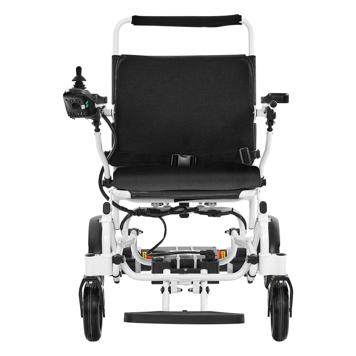 Electric Wheelchair for Adults, 300lbs Capacity, Foldable & Lightweight Motorized Wheelchair, 13-Mile Long Travel Range, All-Terrain Powered Chair, Portable 21 inch Seat for Seniors & Disabled