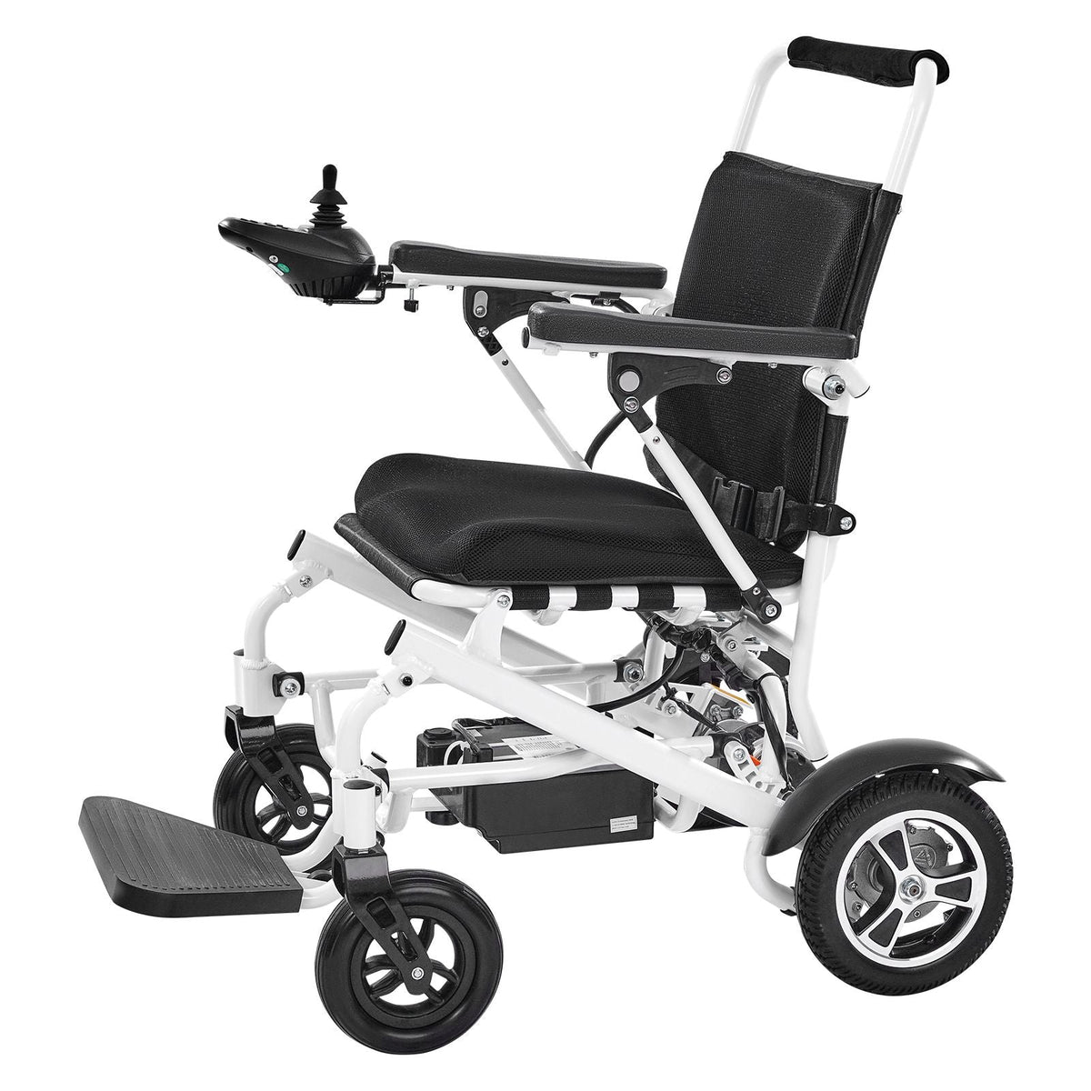 Electric Wheelchair for Adults, 300lbs Capacity, Foldable & Lightweight Motorized Wheelchair, 13-Mile Long Travel Range, All-Terrain Powered Chair, Portable 21 inch Seat for Seniors & Disabled