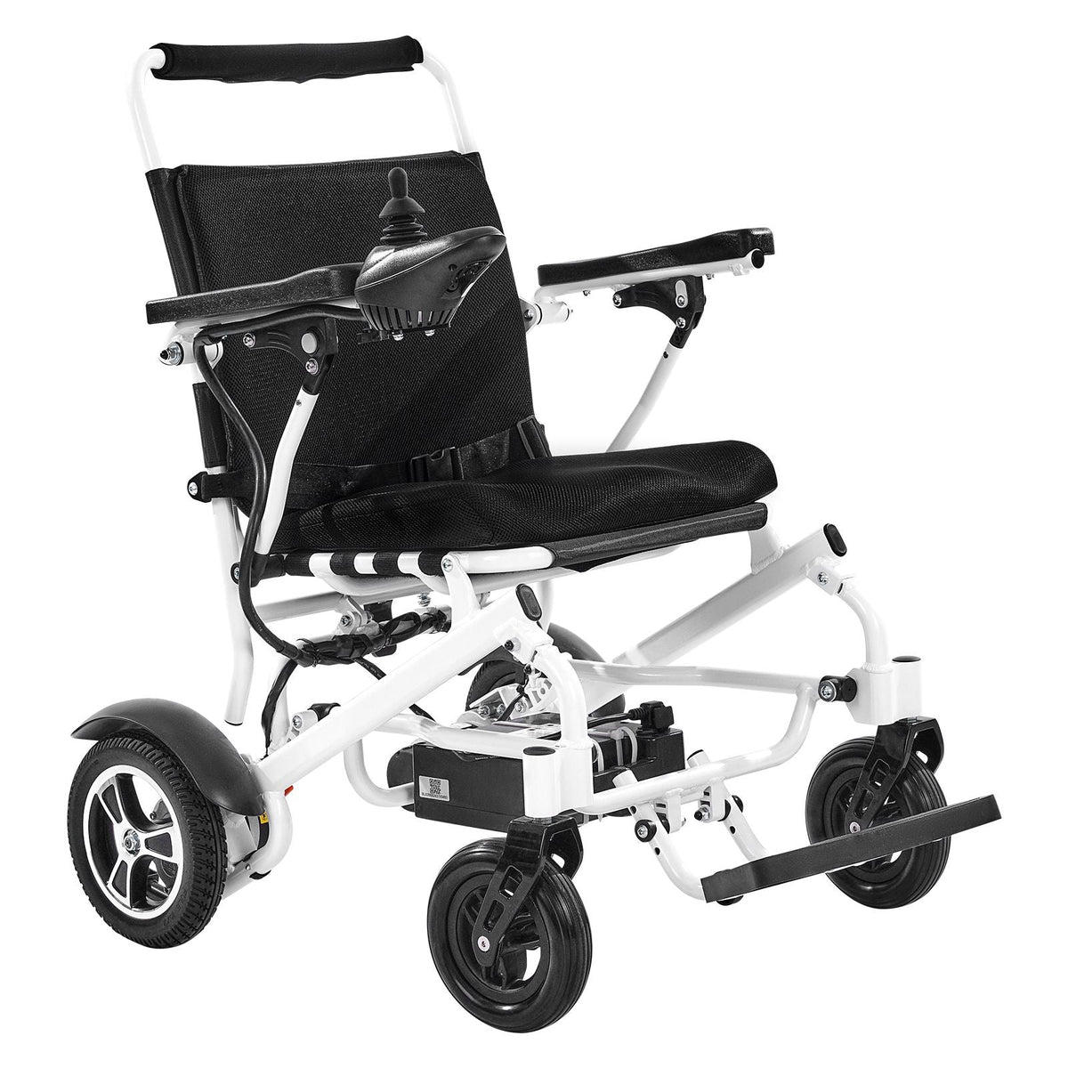 Electric Wheelchair for Adults, 300lbs Capacity, Foldable & Lightweight Motorized Wheelchair, 13-Mile Long Travel Range, All-Terrain Powered Chair, Portable 21 inch Seat for Seniors & Disabled
