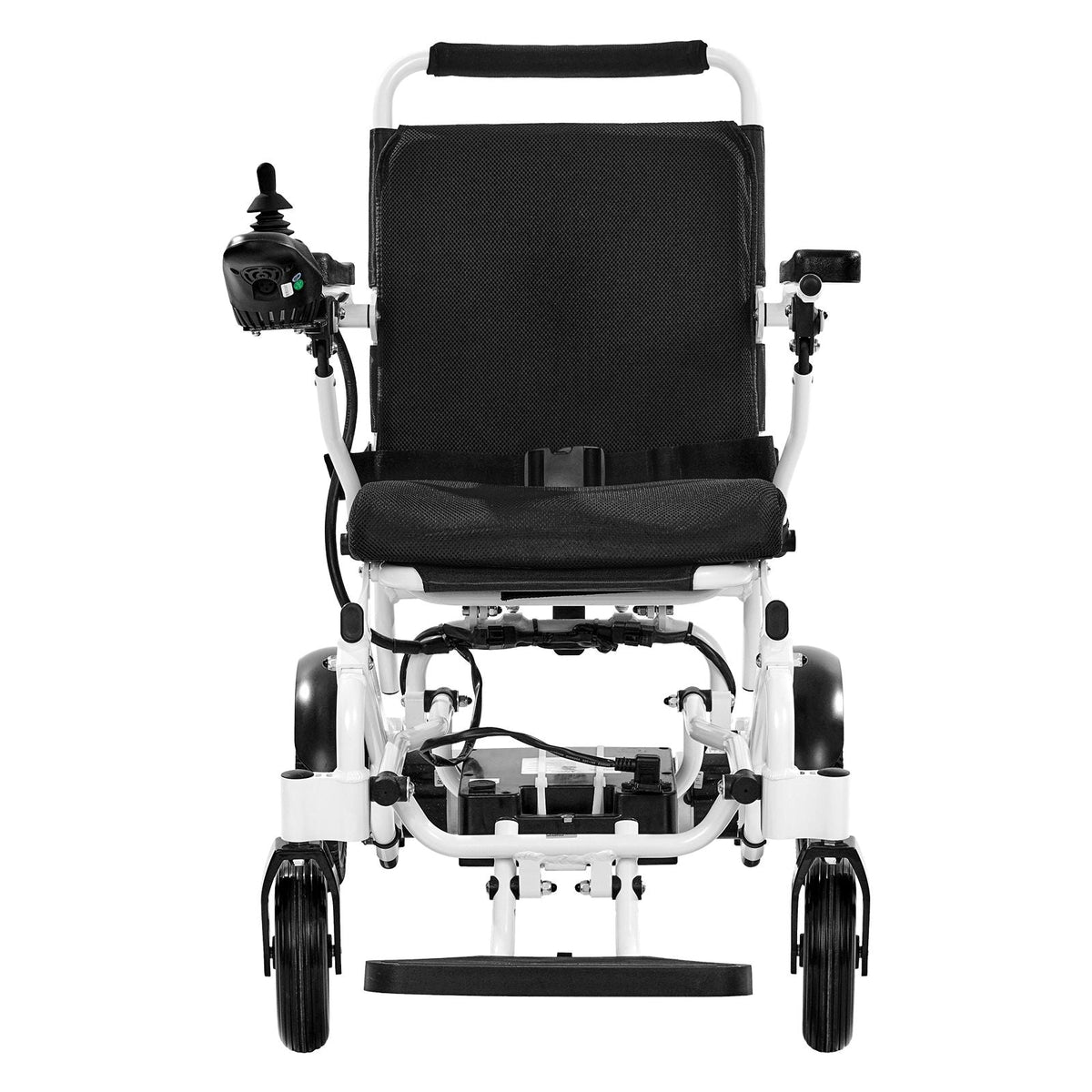 Electric Wheelchair for Adults, 300lbs Capacity, Foldable & Lightweight Motorized Wheelchair, 13-Mile Long Travel Range, All-Terrain Powered Chair, Portable for Seniors & Disabled