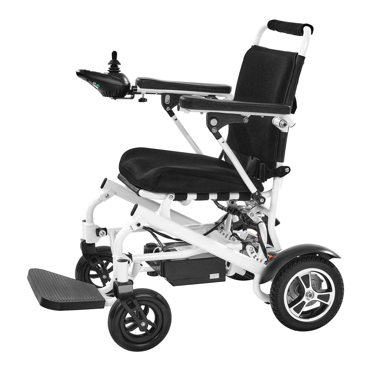 Electric Wheelchair for Adults, 300lbs Capacity, Foldable & Lightweight Motorized Wheelchair, 13-Mile Long Travel Range, All-Terrain Powered Chair, Portable for Seniors & Disabled