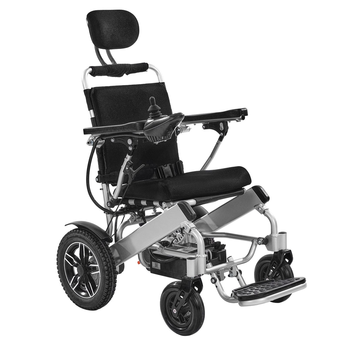 Electric Wheelchair for Adults, 300lbs Capacity with Adjustable Backrest, Foldable & Lightweight Motorized Wheelchair, 13-Mile Range, All-Terrain Powered Chair, Portable for Seniors & Disabled