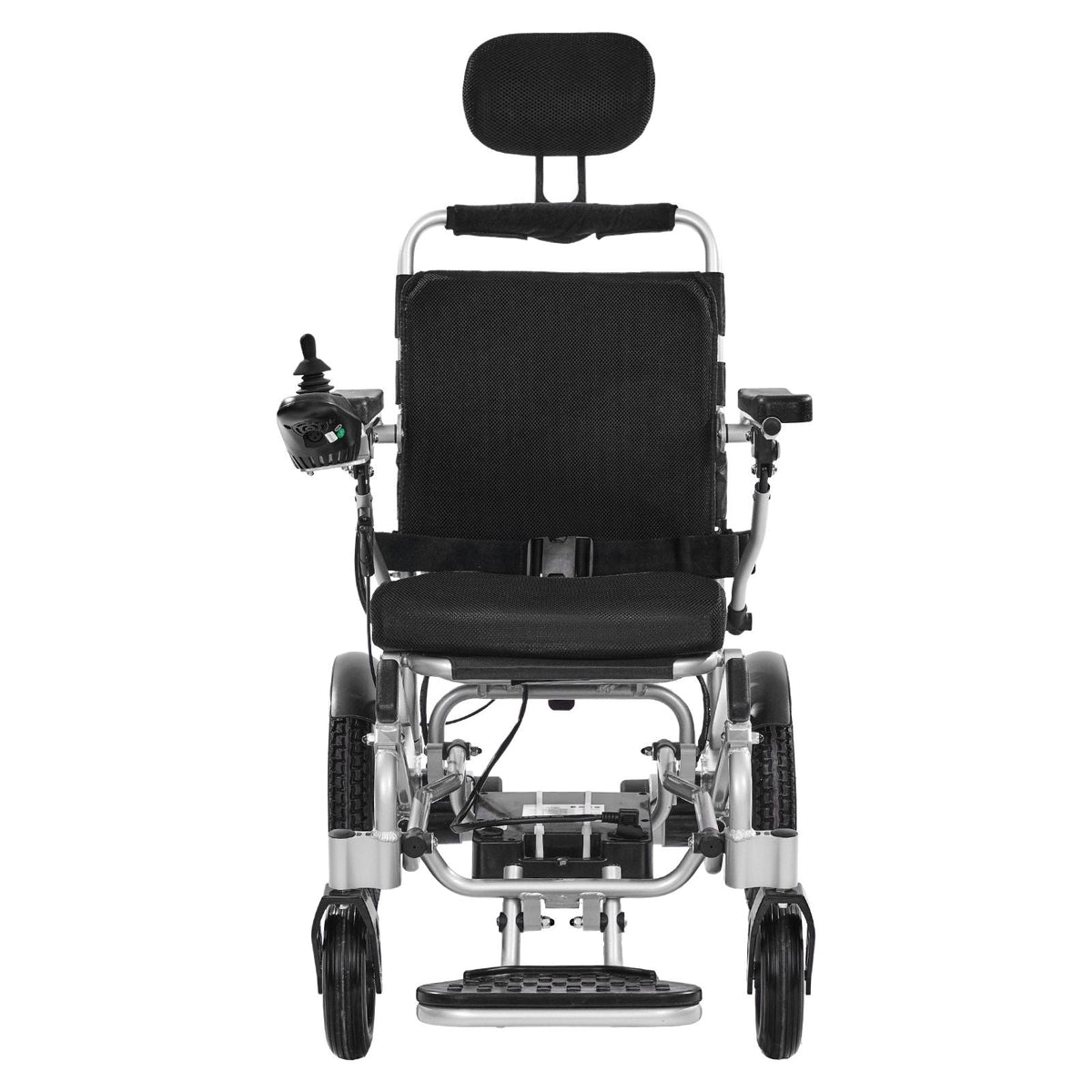 Electric Wheelchair for Adults, 300lbs Capacity with Adjustable Backrest, Foldable & Lightweight Motorized Wheelchair, 13-Mile Range, All-Terrain Powered Chair, Portable for Seniors & Disabled