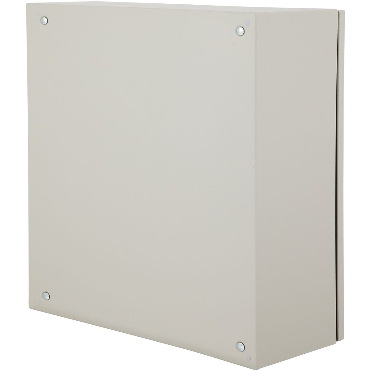Electrical Enclosure, 24\'\' x 24\'\' x 12\'\', NEMA 4 Outdoor Enclosure, IP65 Waterproof & Dustproof Cold-Rolled Carbon Steel Hinged Junction Box for Outdoor Indoor Use, with Rain