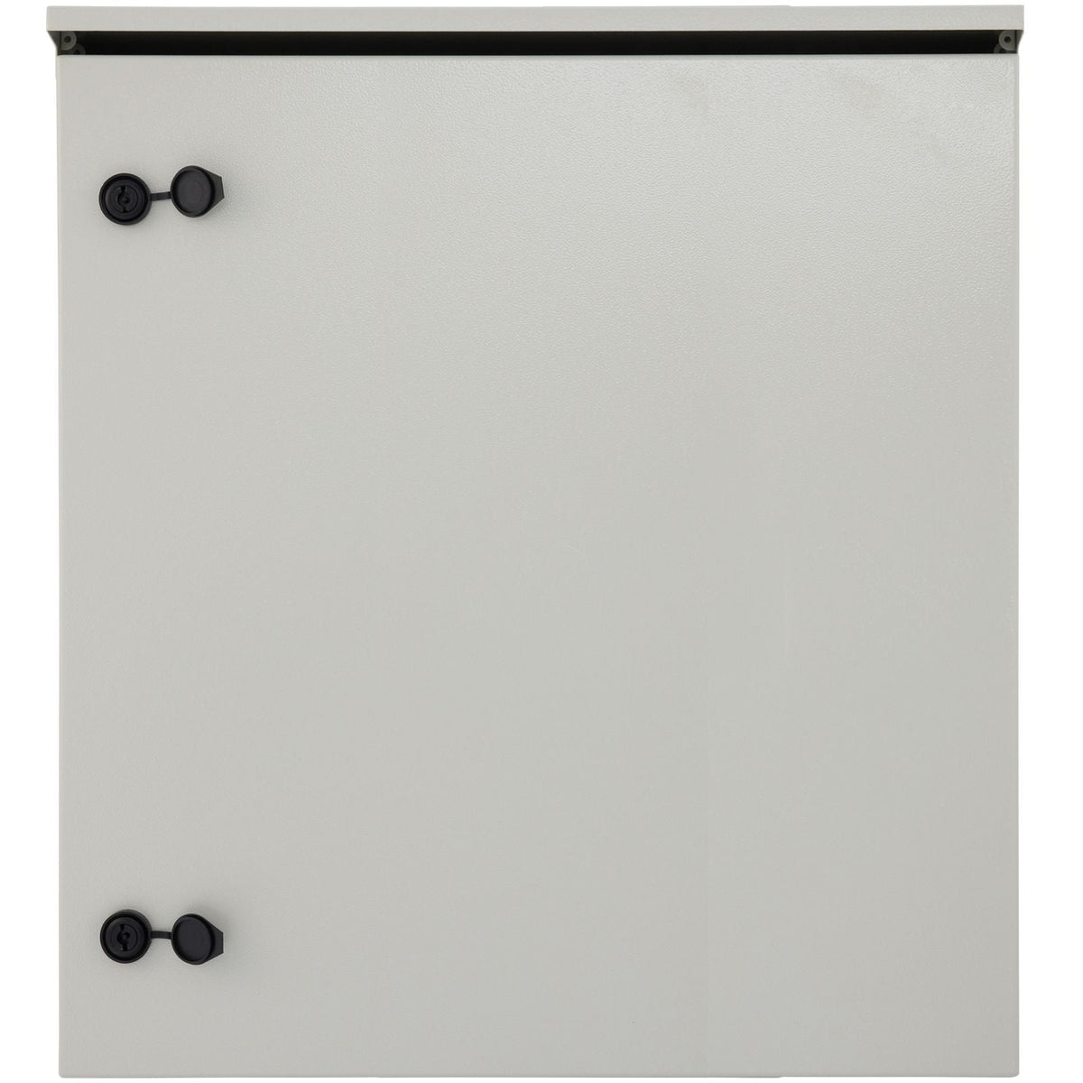 Electrical Enclosure, 24\'\' x 24\'\' x 8\'\', NEMA 4 Outdoor Enclosure, IP65 Waterproof & Dustproof Cold-Rolled Carbon Steel Hinged Junction Box for Outdoor Indoor Use, with Rain H
