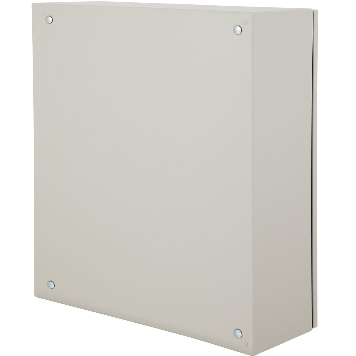 Electrical Enclosure, 24\'\' x 24\'\' x 8\'\', NEMA 4 Outdoor Enclosure, IP65 Waterproof & Dustproof Cold-Rolled Carbon Steel Hinged Junction Box for Outdoor Indoor Use, with Rain H