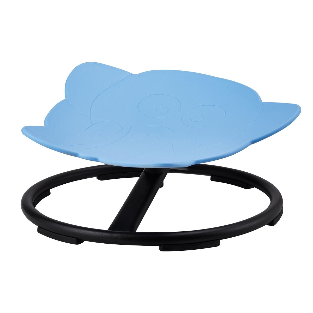 Elephant Kids Swivel Chair, 220 LBS Capacity, 360° Spinning Chair, Autistic Kids Sensory Toy Chair with Non-Slip Metal Base, Toddler Sit and Spin Chair for Coordination Balance Focus Blue