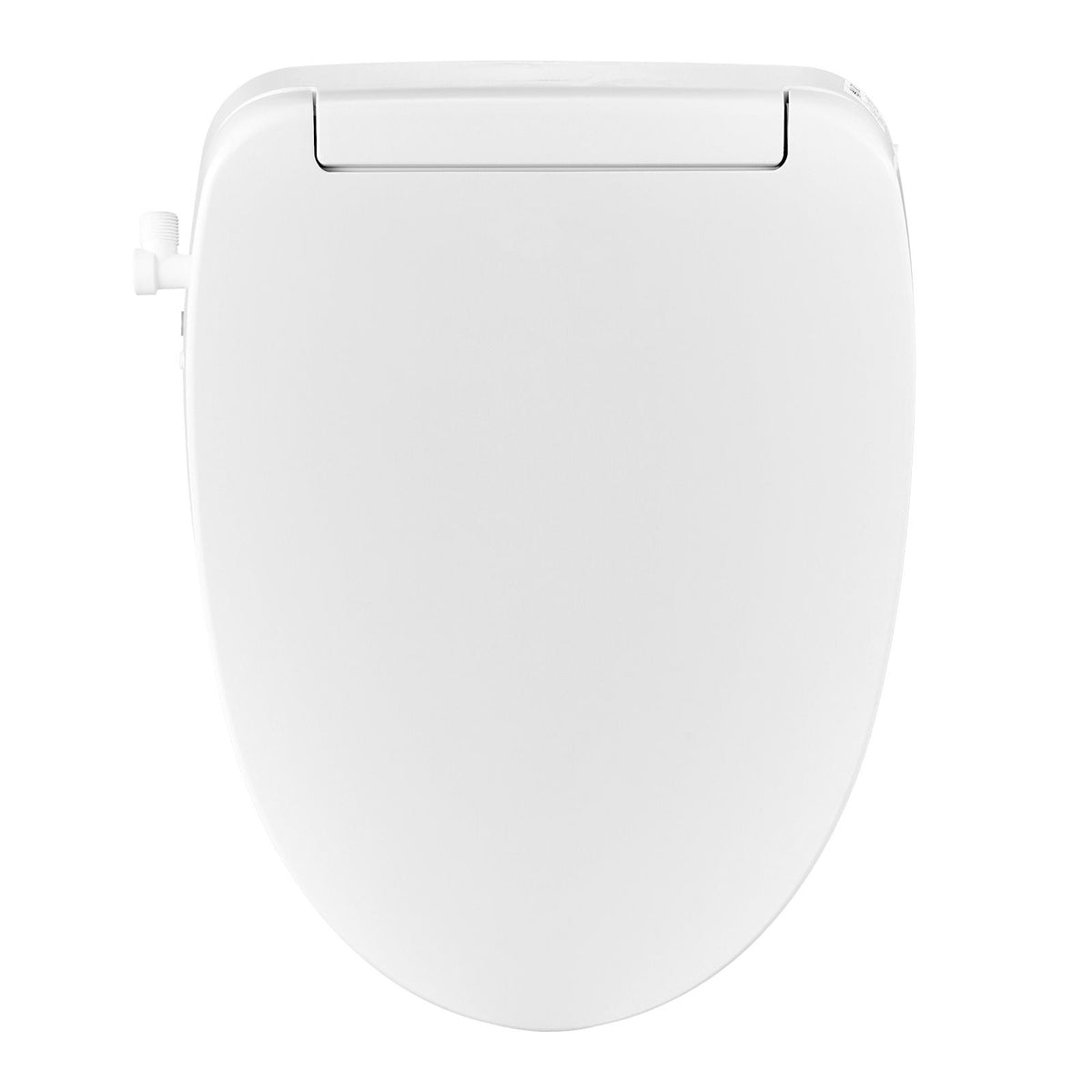 Elongated Bidet Toilet Seat, Remote Control Smart Toilet Seat for Existing Toilets, Electric Bidet Toilet Seat with Slow Close, Night Light, Self Cleaning, Air Dryer, Easy Installation, White