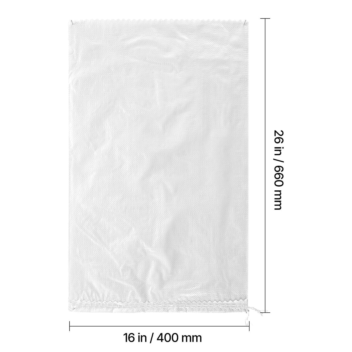 Empty Sandbags, 1000 Packs 16 x 26 in, Heavy Duty Sand Bags Sacks with Ties, 50lb Capacity Woven Polypropylene Sandbags, Tear-Resistant & UV-Resistant Sand Bags for Flood Protection Barrier
