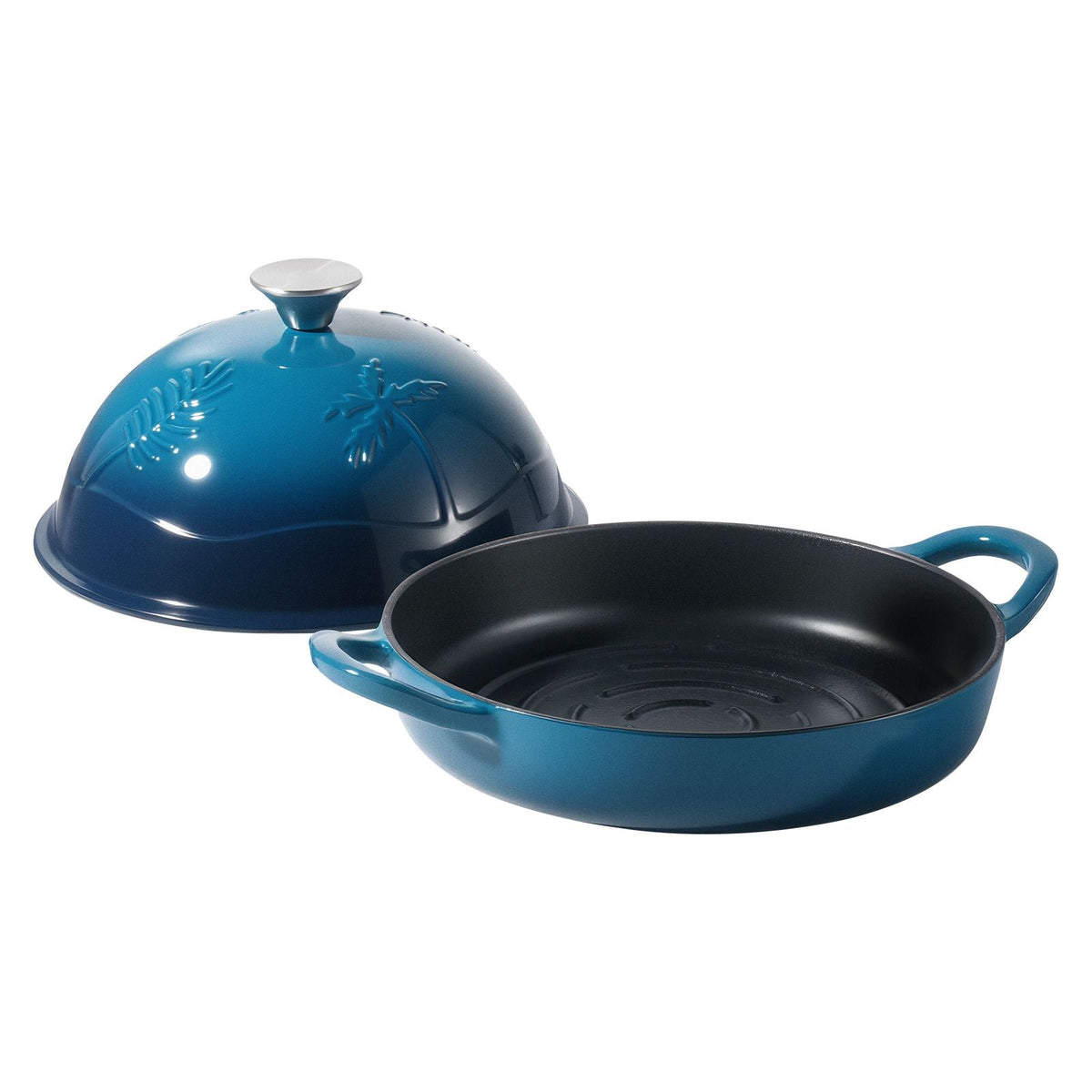 Enameled Cast Iron Dutch Oven, 5 Quart Pot for Sourdough Bread Baking, Heavy-Duty Cookware Pan with Lid and Dual Handles, Oven Induction Compatible up to 500Fahrenheit, for Cooking Roasting