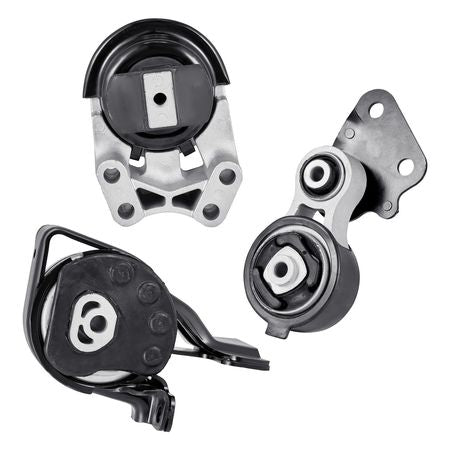 Engine and Transmission Motor Mount Kit Replacement, Set of 3, Compatible with 2007–2014 Ford Edge 3.5L, Replace OE# A5342, A5431, A5605, Secure Support