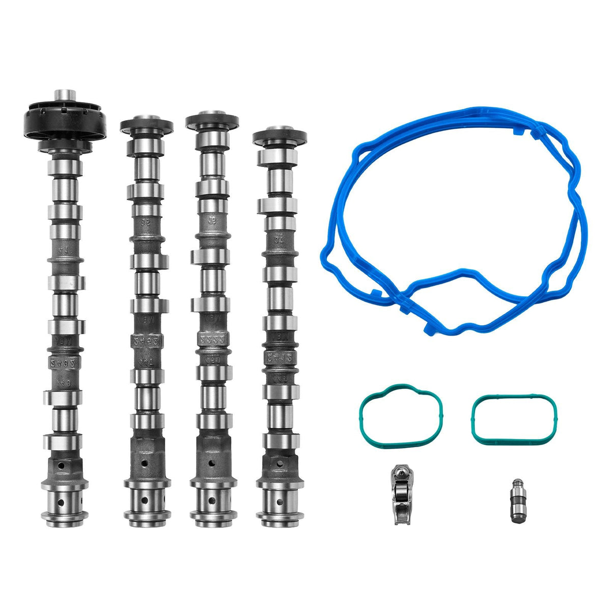 Engine Camshafts Rockers Arm Lifters Kit, Cam Replacement for 2011-2016 Jeep Cherokee/Wrangler/Grand Cherokee, 2011-2016 Dodge Caravan/Journey/Durango