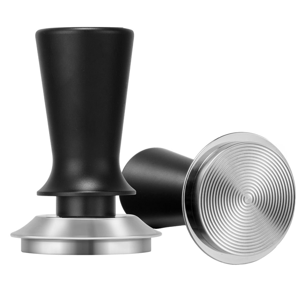 Espresso Tamper 58mm, Spring Loaded Coffee Tamper, 30 lbs Tamper Tool Espresso, Stainless Tamper with Non-Slip Grip