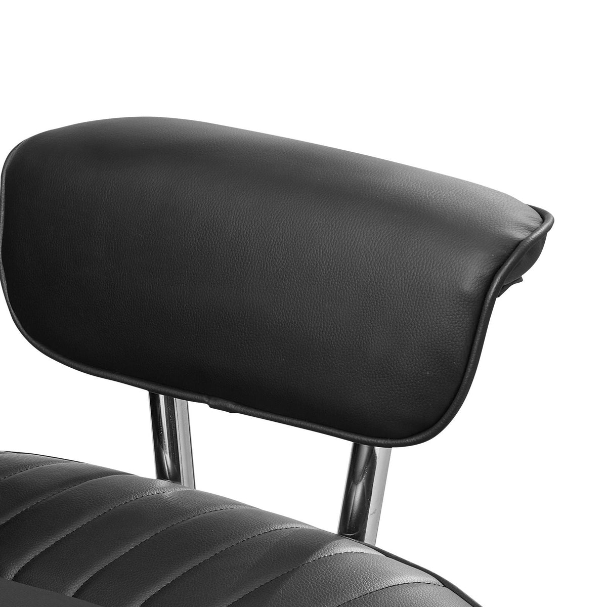 Executive Office Chair with Footrest, 400lb Capacity Office Chair with Lumbar Pillow & Removable Armrests, Heavy Duty Ergonomic Chair, PU Leather Reclining Home Office Desk Chairs, Black