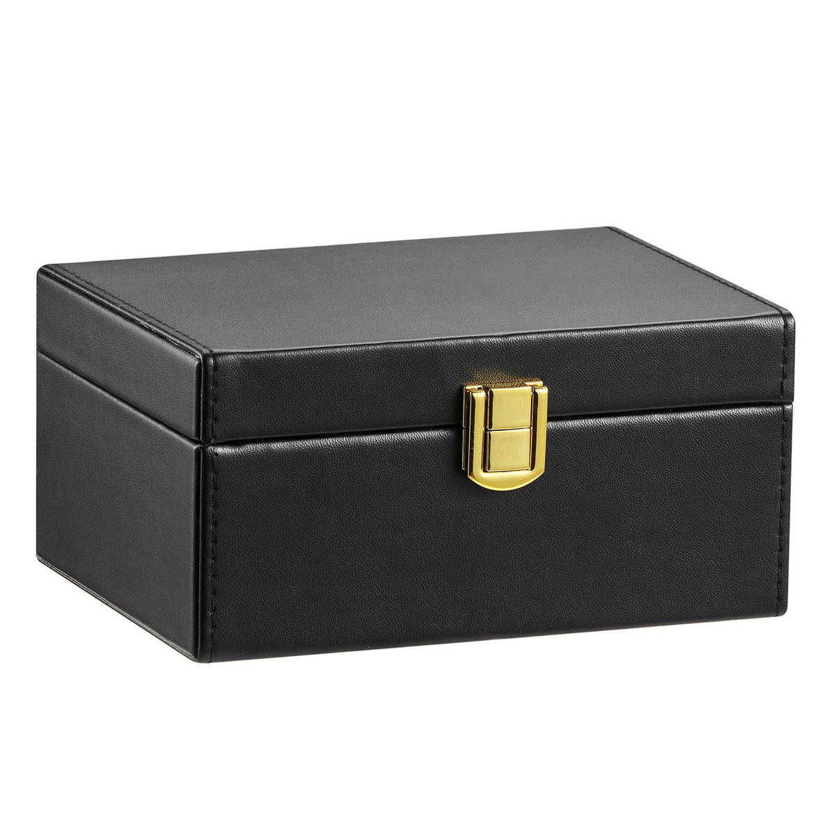 Faraday Box, PU Leather Signal Blocking Holde, Keyless Fob Protector Shielding for WiFi, RFID, GPS, Bluetooth & 5G, Anti-Theft Box and Anti-Hacking Case Blocker, Black(5.9 x 4.5 x 2.9")